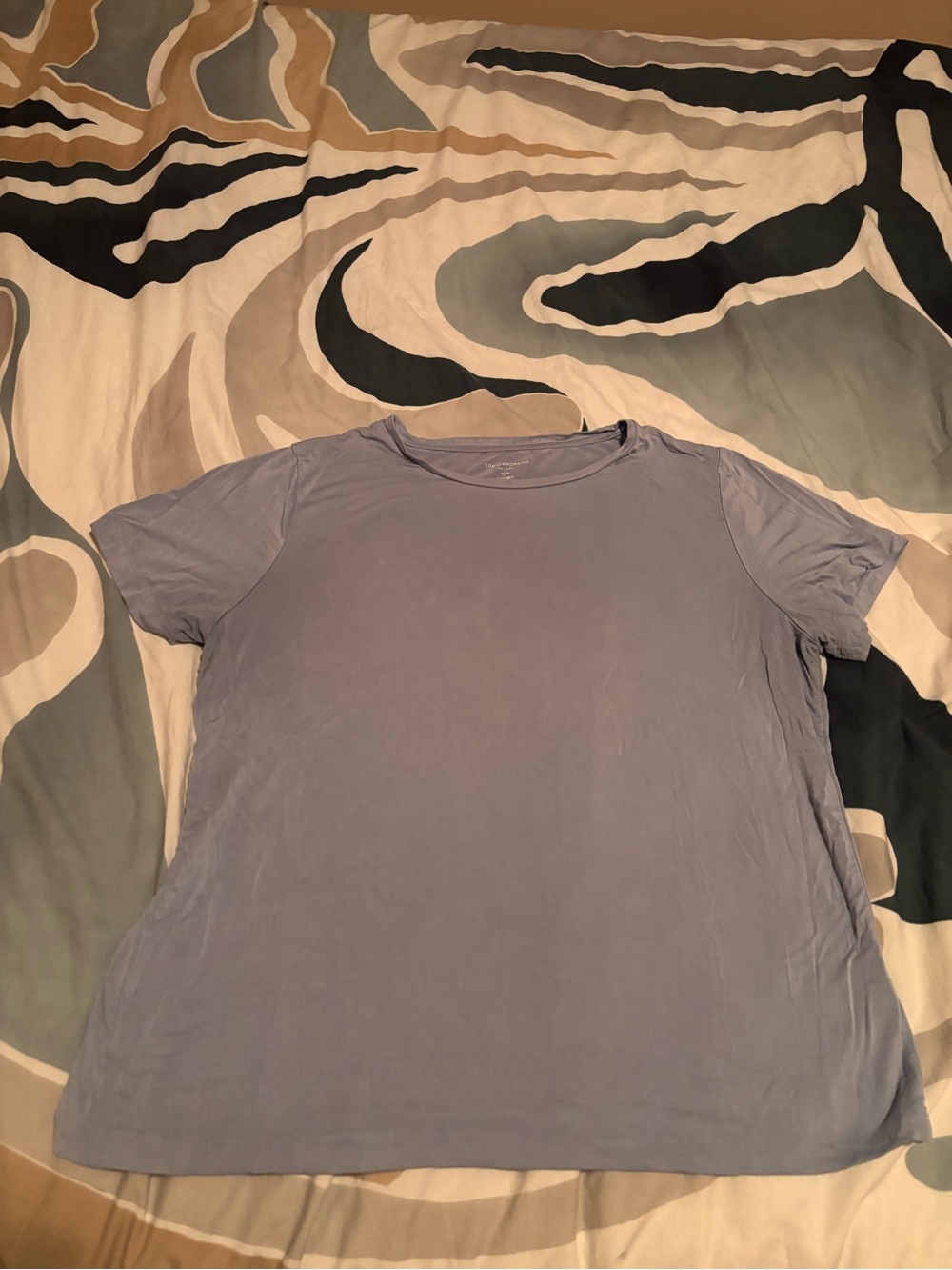 Simons Short Sleeve Tee in Light Blue